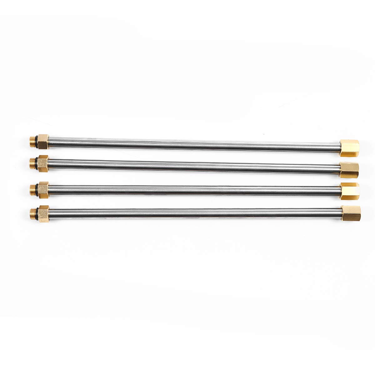 Set di 6 ugelli ad alta pressione per lancia a spruzzo, 1/4 pollici, con 10 O-ring