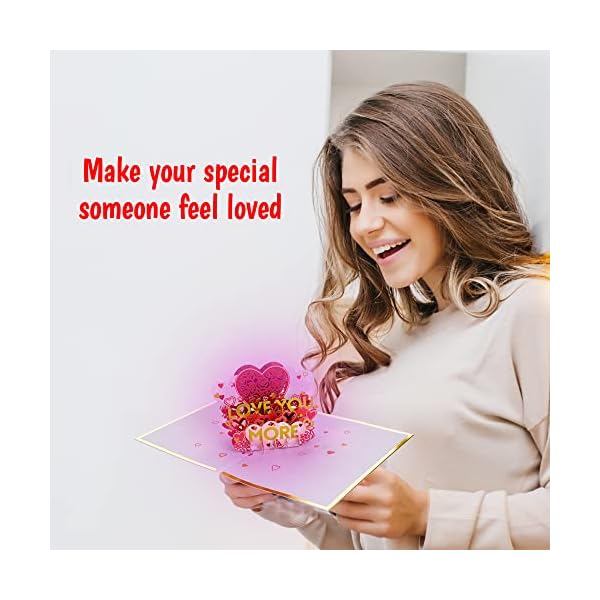 Love You More Valentinskarte – Bild 4