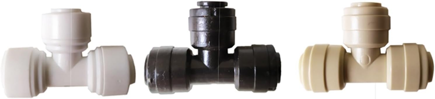 50 Pieces 6mm Low Pressure 0.1-0.5mm Stainless Steel Fog Misting Nozzles Connectors Garden Water Irrigation Sprinkler for Garden, Patio, Greenhouse(0.2mm)