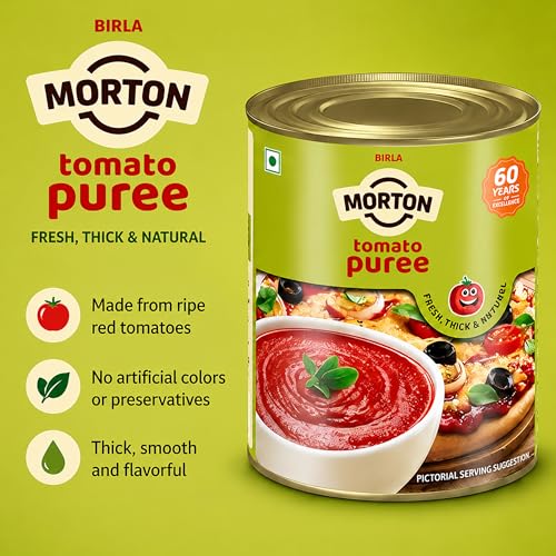 Image of Birla Morton Tomato Puree 825 Gm Pack of 2