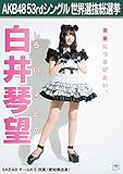 【白井琴望】 公式生写真 AKB48 Teacher Teacher 劇場盤特典