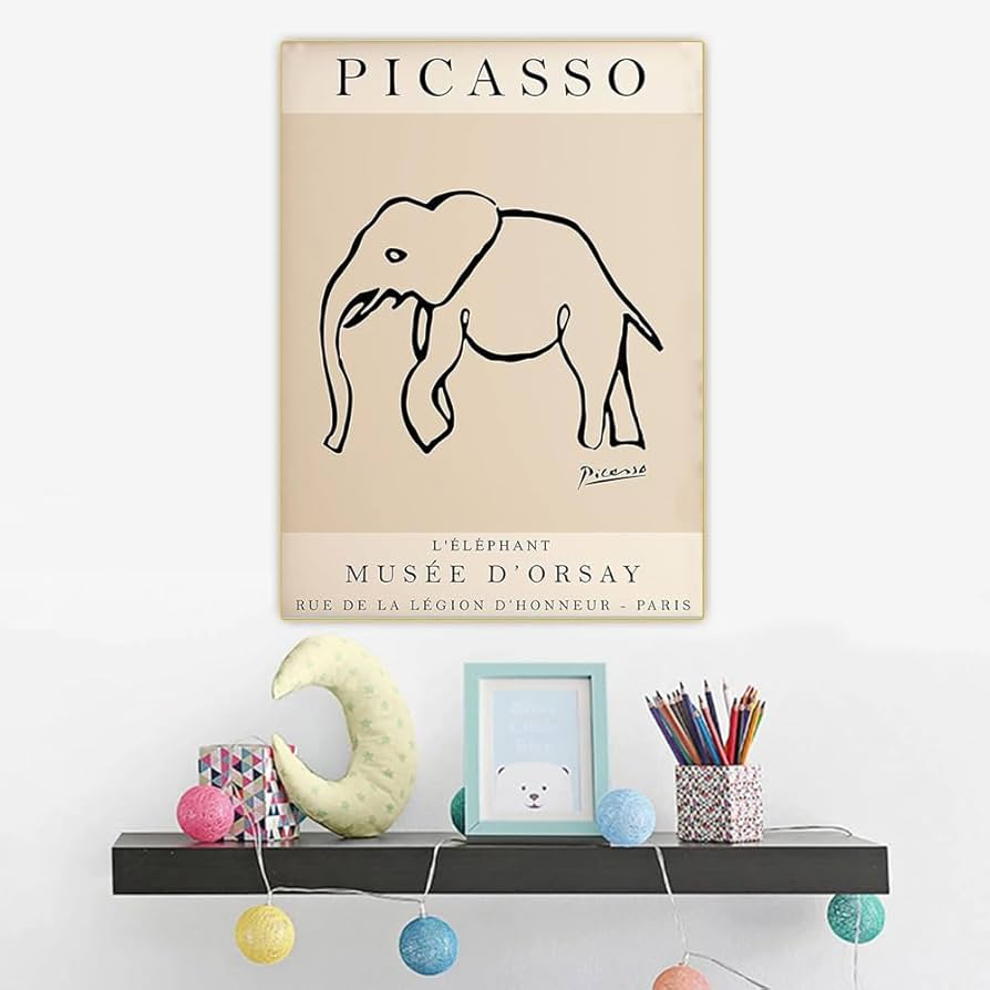 644 パブロ　ピカソポスター Latelier a Cannes 抽象画 644 パブロ ピカソポスター Latelier a Cannes 抽象画