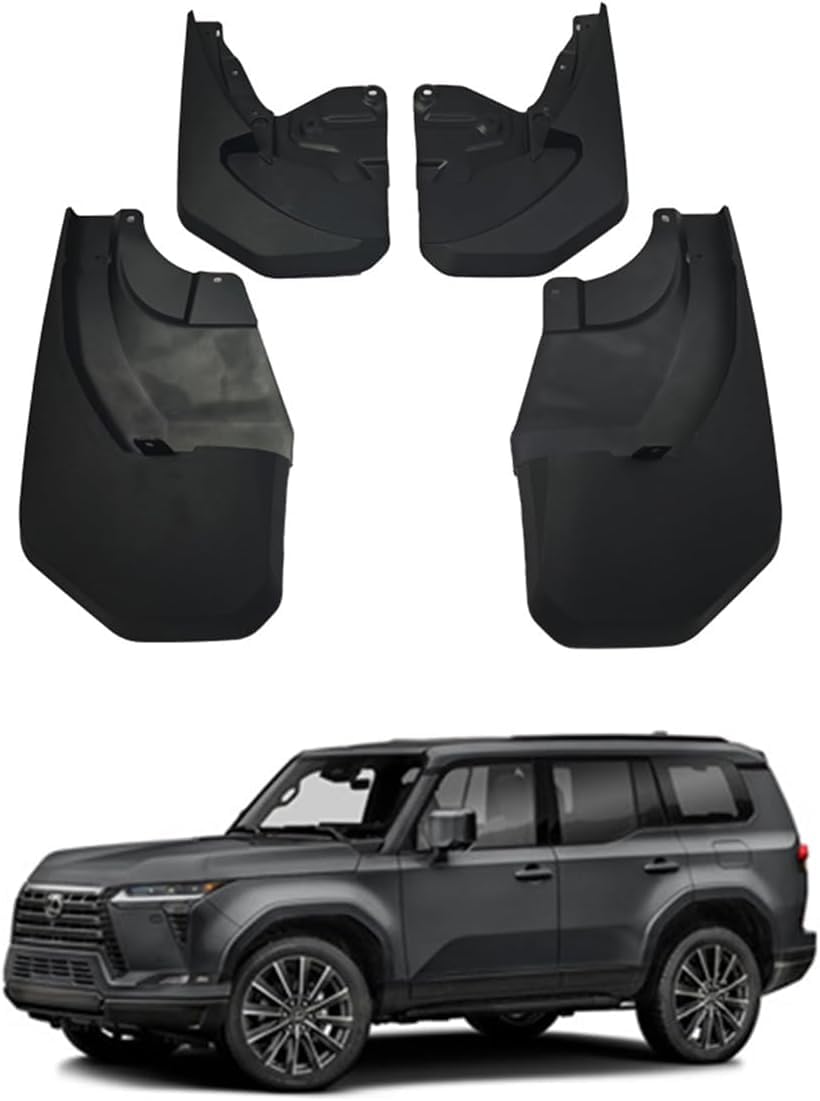 PLKASHUC Mud Flaps Car Mudguards for Lexus GX550 2024-2025.