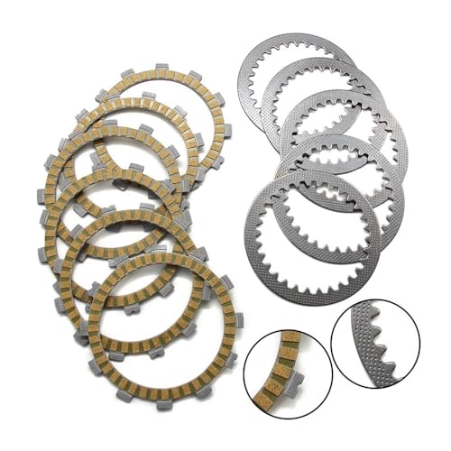 Kit d'embrayage complet résistant à la chaleur pour moto EN EX TS250 TU125 - 4