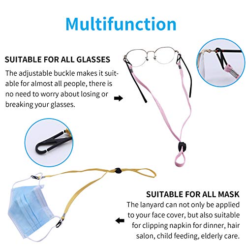 Verstelbare koord, 10 stuks - nekkoord, maskerbanden, maskerband, mondbescherming, nekkoord voor gezichtsbescherming en veiligheidsbril, om langdurig te dragen - Image 8