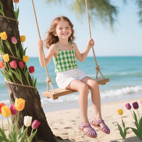 Image of Kiderence Toddler Girls Sandals Little Girls Kids Summer Shoes Toddler Sandals