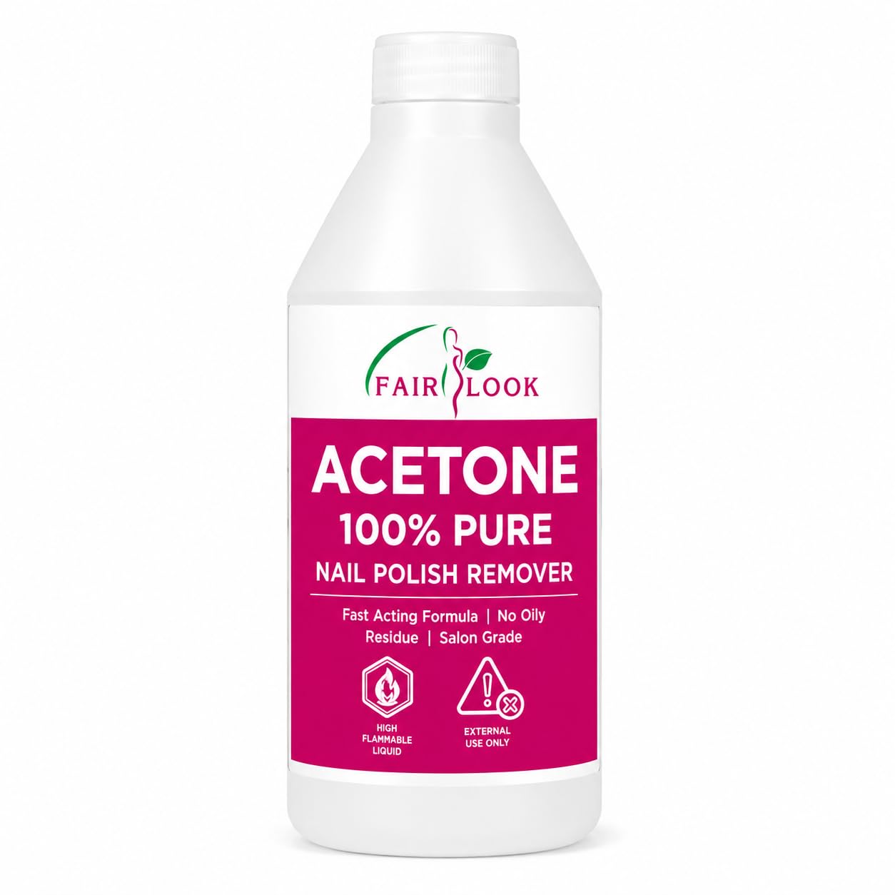 Fair Look 100% Pure Acetone Nail Polish Remover 400 ml | Professional Salon Grade | Fast Acting Formula | Removes Nail Polish, Nail Colour & Nail Glue Residue | Home & Salon Use-image-19