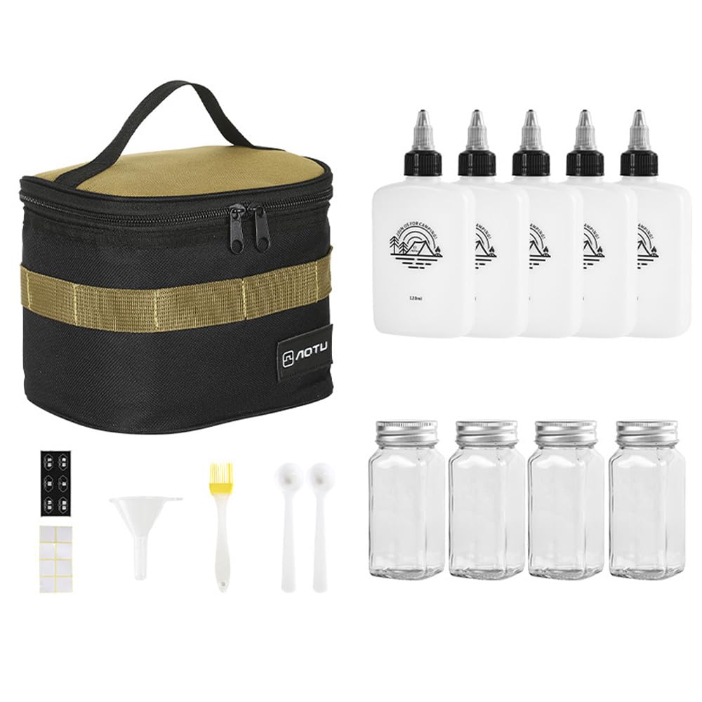 Botellas de condimento para acampada Karlak: cocina como un chef al aire libre