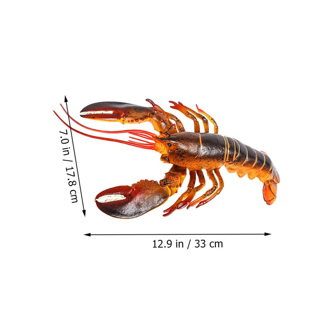 BESPORTBLE Realistic Lobster Model Artificial Lobster Figurine for Educational Use Aquarium Decoration and Home Decor Lobster Simulation - Image 2