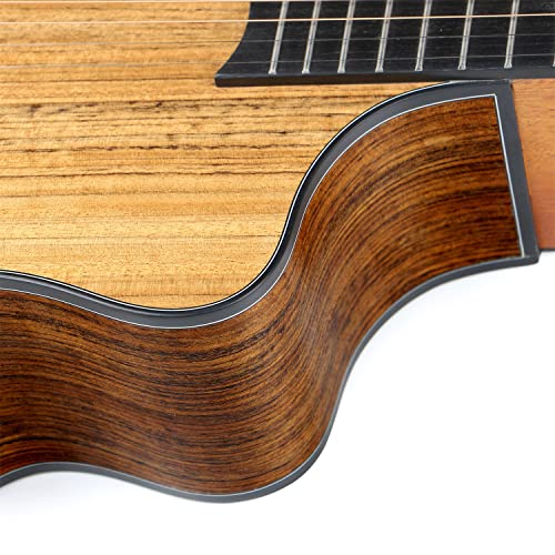 MEIeynt Guitare Acoustique Noyer 40 Pouces Guitarra Coupe Pleine Taille avec kit de démarrage Bundle avec Sac de… - Les Beatles, Paul McCartney, John Lennon, RIngo Starr, George Harrison MEIeynt Guitare Acoustique Noyer 40 Pouces Guitarra Coupe Pleine Taille avec kit de démarrage Bundle avec Sac de… – Image 6