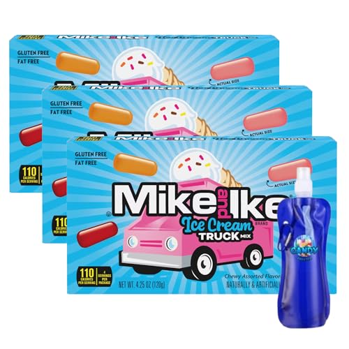 Mike and Ike Caramelos Masticables 3 Cajas 4.25 oz