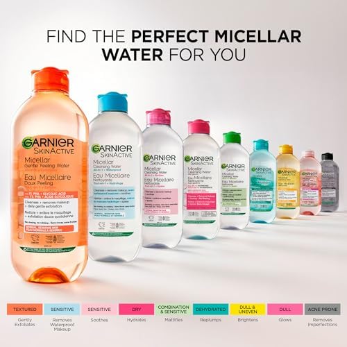 Garnier Micellar Cleansing Water, All-in-One Cleanser & Gentle Makeup Remover, For All Skin Types Including Sensitive. 400ml — view 9