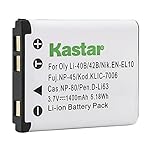 Kastar-Battery-for-Olympus-LI40B-LI42B-LI40C-and-Stylus-1040-1050W-1060-1070-1200-7000-7010-7020-7030-7040-Tough-3000-TG-310-TG320-VR310-VR320-VR330-Digital-Camera