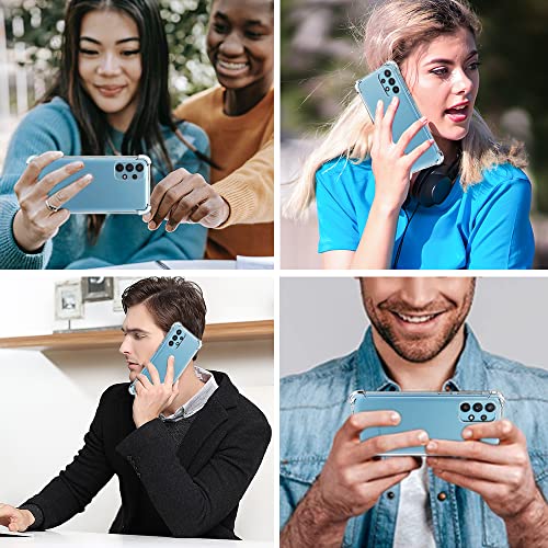 Coque Galaxy A32 5G en silicone souple avec film écran transparent
