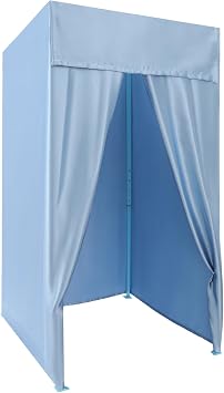 Portable Fitting Room for Clothing Store Shopping Malls, 39"X39"X79"
