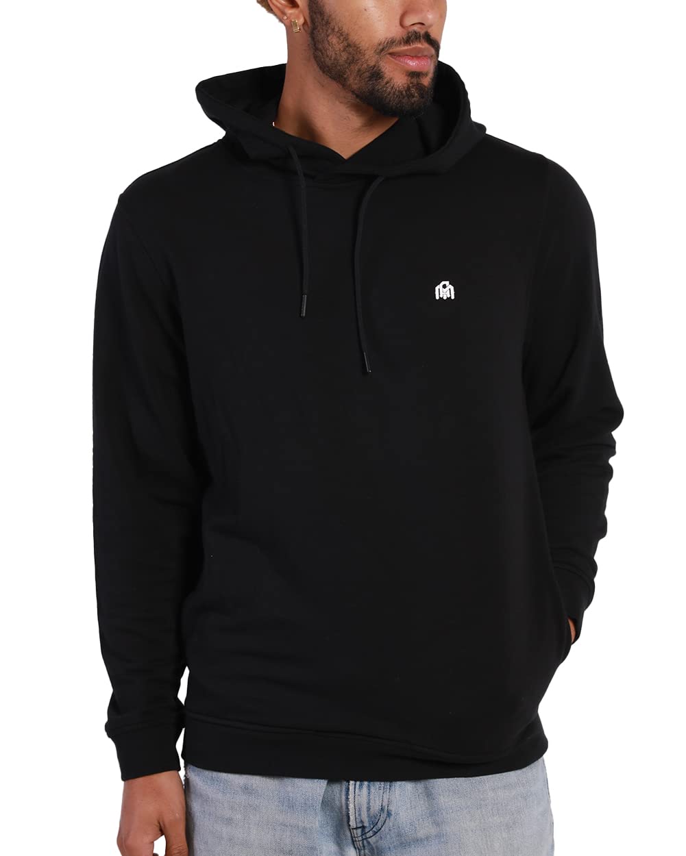 INTO THE AMPremium Pullover Hoodies for Men - Soft French Terry Fleece Sweatshirts S - 2XL