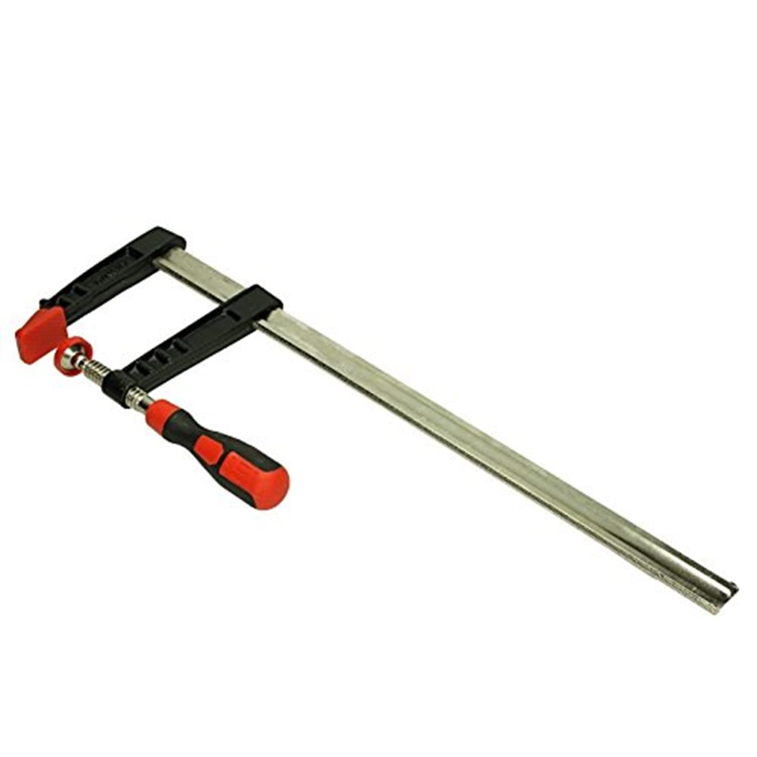SIO Sargento Carpintero Profesional 1200 x 120 mm – Prensa Tipo F de Gran Apertura para Madera – Barra de Acero Alta Resistencia, Mordazas Reforzadas, Herramienta Carpintería y Bricolaje