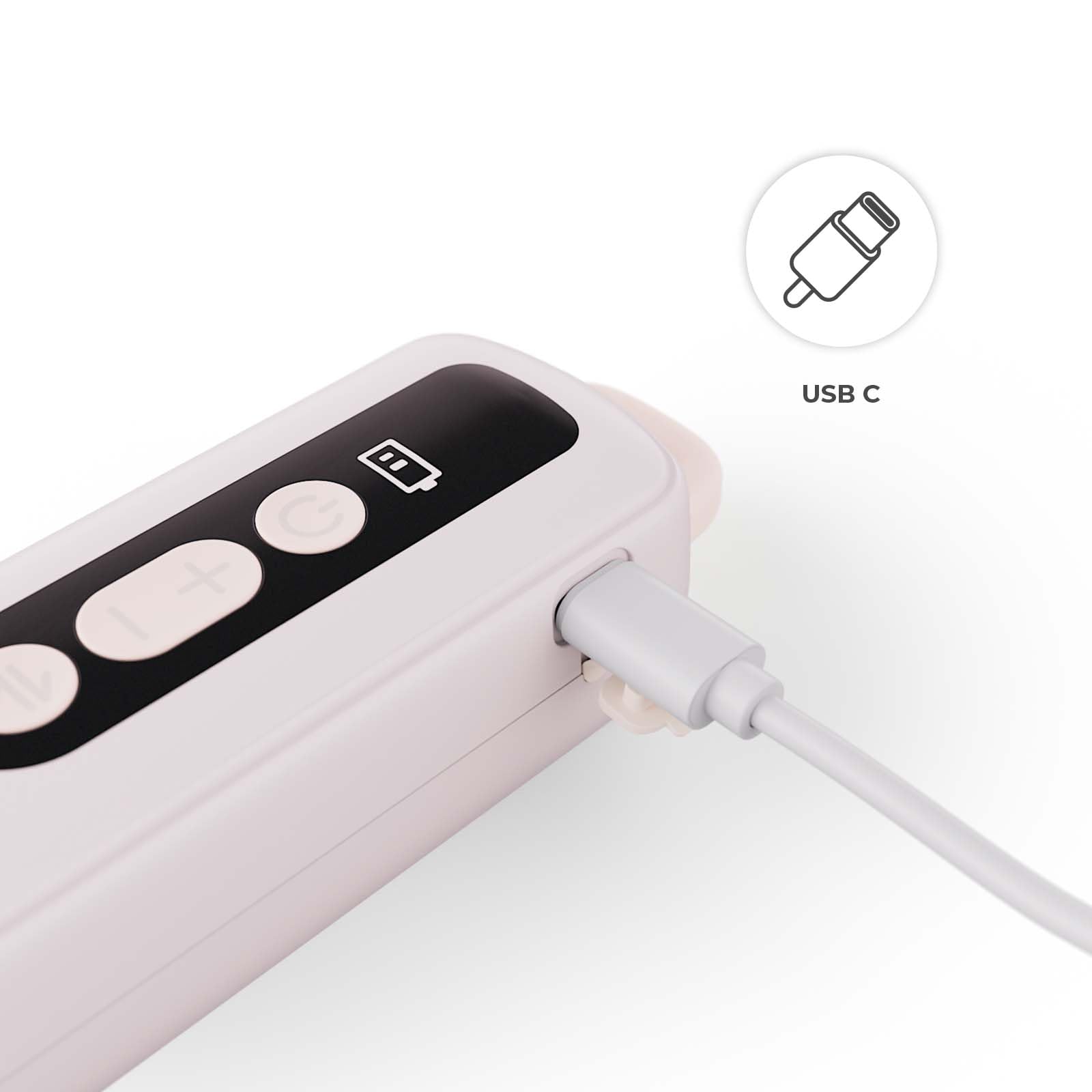 Kinderkraft GENTLEFLOW Tiralatte Elettrico Doppio, 3 modalità, 9 livelli di aspirazione, uso singolo o doppio, 5 misure di coppe 17–27 mm, biberon 180 ml, batteria 1800 mAh, ricarica USB-C, Rosa