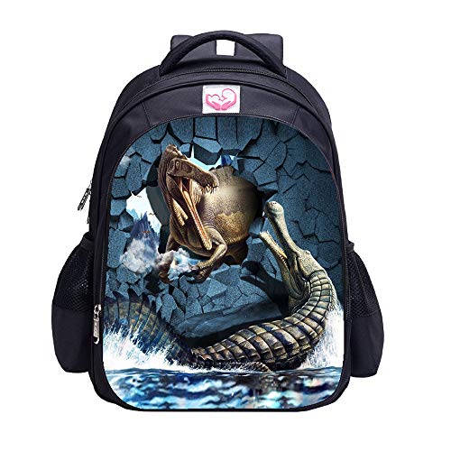 MATMO: Mochila de dinosaurio para niños  escolar personalizable
