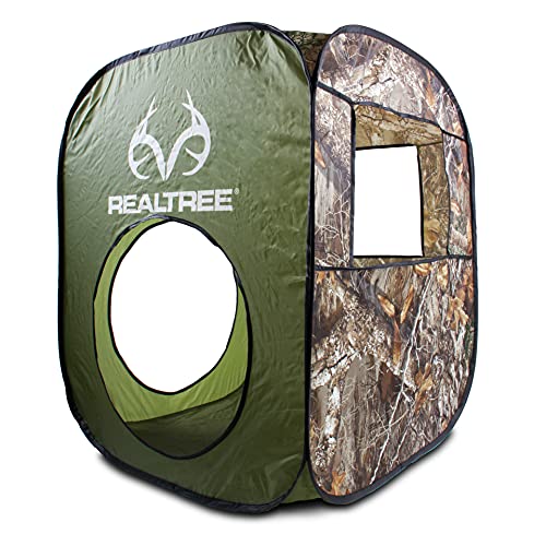 Realtree® Pop Up Hunting Blind – Kids Play Tent...