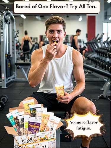 Image of Cashews Roasted Lightly Salted - Snacks for Adults, Whole Nut (No Mixed), Oil Free, Farm Fresh, Plant Based Protein, Promote Heart Health & Weight Loss, Only Nuts & Sea Salt, 17.64 oz (Pack of 1) (10 Flavors)