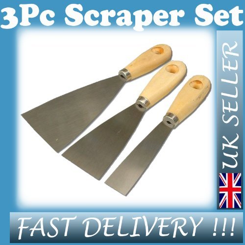 Toolzone 3Pc Scraper Set by Toolzone