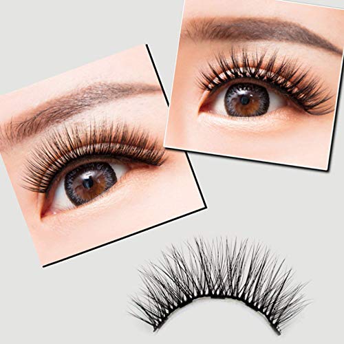 Cílios magnéticos com delineador - Kit de delineador e cílios magnéticos, cílios de vison sintético