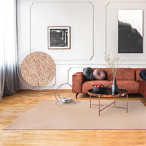 Alfombra Salon De Habitacion Pelo Corto Lisa Suave Se Puede Lavar En La Lavadora, Tamaño:133x190 Cm, Color:Beige Alfombra Salon De Habitacion Pelo Corto Lisa Suave Se Puede Lavar En La Lavadora, Tamaño:133x190 Cm, Color:Beige