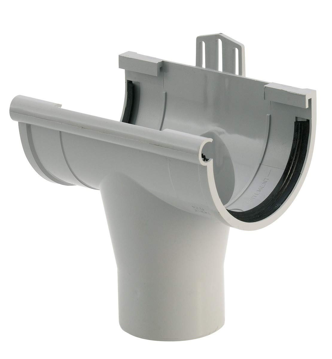 Naissance à joint gris 25 mm Girpi anti-fuite pour évacuation PVC