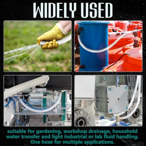 Image of 3 /8 inch ID x 19 /32 inch Od x 25 ft Braided PVC Tube Reinforced Vinyl Hose