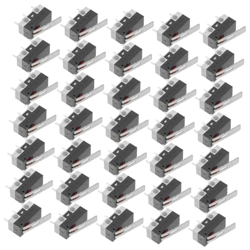 SOLUSTRE 20pcs Micro Switch Replacement Small Endstop Limit Switch for Printer Parts Electronic Components