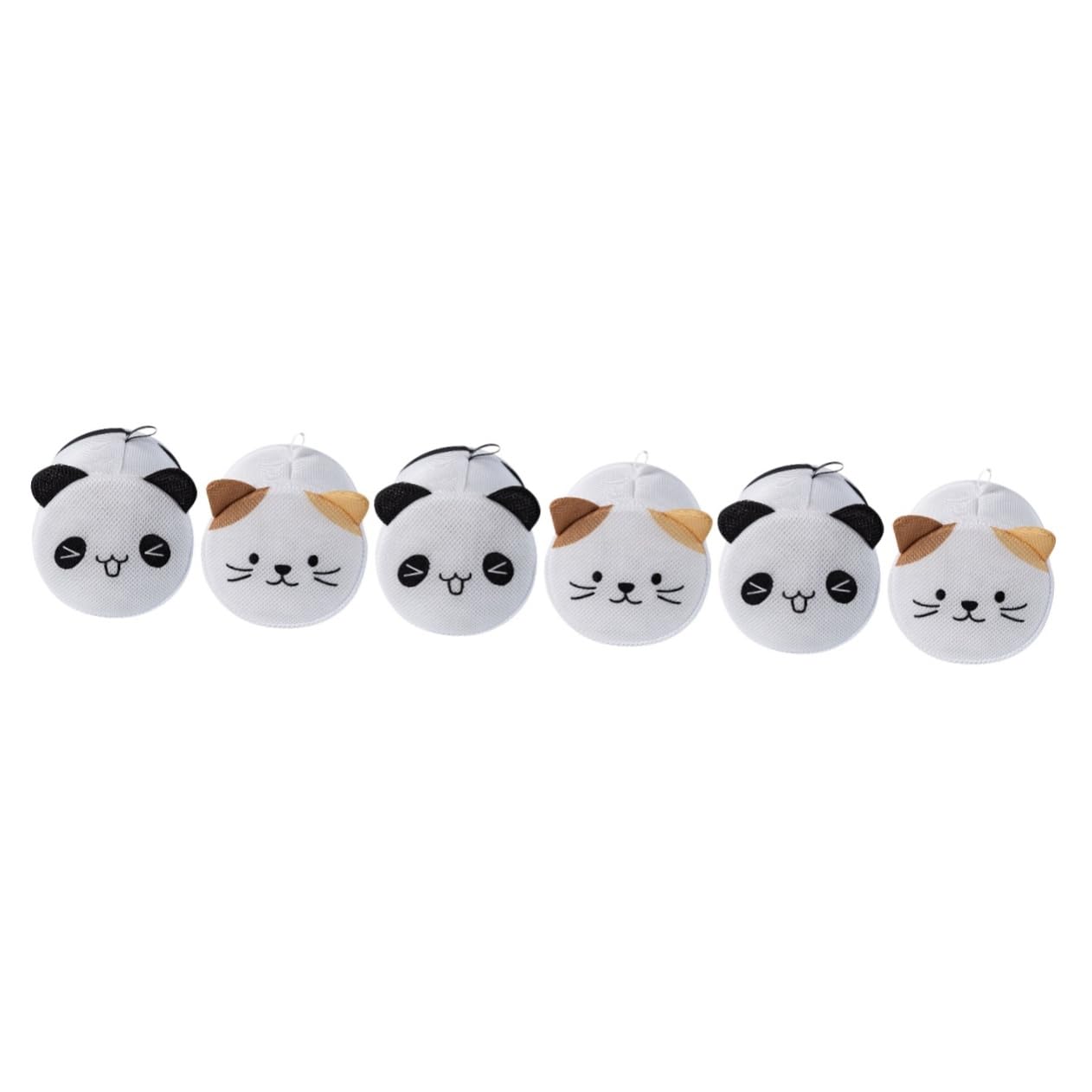 Cabilock 6stücke Wäschenetz Für Waschmaschine Cartoon Katzen Waschbeutel Aus Schützendes Mesh Für Unterwäsche Socken Und Kleine Kleidungsstücke Für Effektive Reinigung