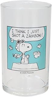 マリモクラフト SNOOPY スヌーピー コミックシリーズ グラス グリーン Φ63×H110mm SPER-078