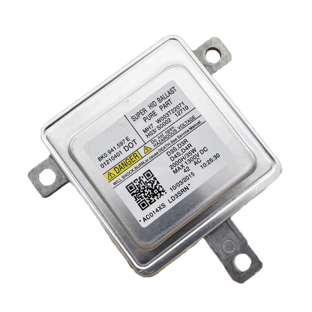 Llyixuai Ballast-Yellow 8K0941597e 8K0941597 8K0941597c Xenon Headlight Hid D3s D3r D4s D4r Ballast For A1 For A3 For A4 For A5 For A6 For A7 For A8 Control Module(Ballast-Yellow)