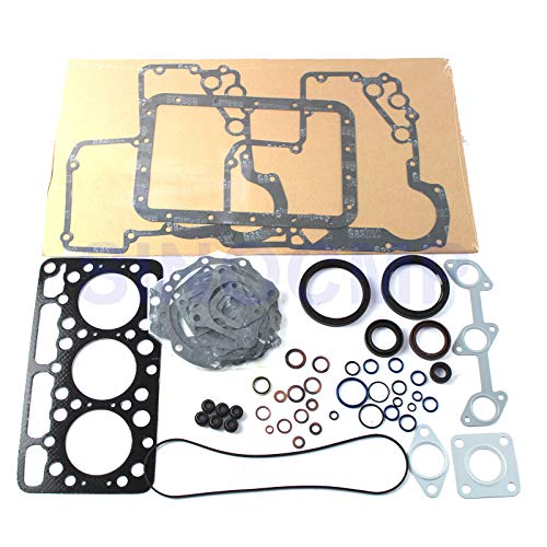 D750 D750-B Kit de juntas de motor - SINOCMP Piezas de excavadora para Kubota B5200D B5200E B7100 B1702DT,3 meses de garantía Cover