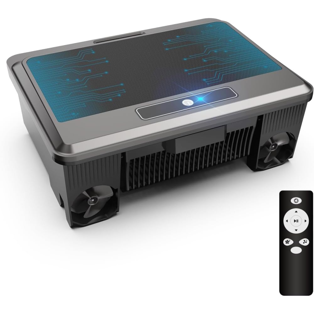 Solar Powered Robotic Pool Surface Skimmer Cleaner with Remote Control, Dual Charging Options,mart Obstacle Avoidance