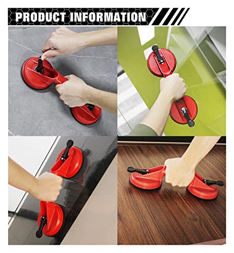 Ventouse en verre robuste pour la manutention de dalles de marbre et vitres