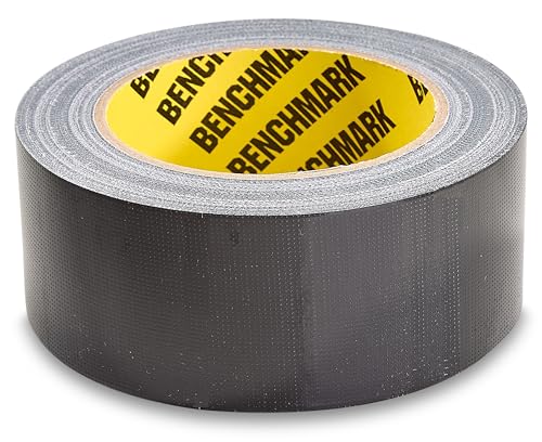 Image of 6 Pack - Black Duct Tape (2 in x 90 ft /Roll); Total of 540 Feet (180 Yards); Heavy Duty; Tear by Hand Design; No Residue; Strong Yet Flexible; Great for Repairs of All Kinds; Duck Tape; Bulk Pack