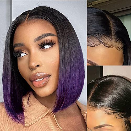 Wig Best Purple Pack Human Hair Bob Wig