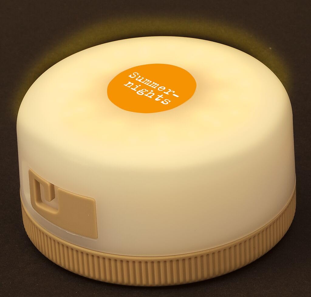 moses. Fernweh - Guirnalda de luces para acampada (recargable, USB-C, 2 en 1, con 8 m de cadena de luces LED y bola de luz, para exterior e interior, con 5 modos de iluminación y caja de regalo)