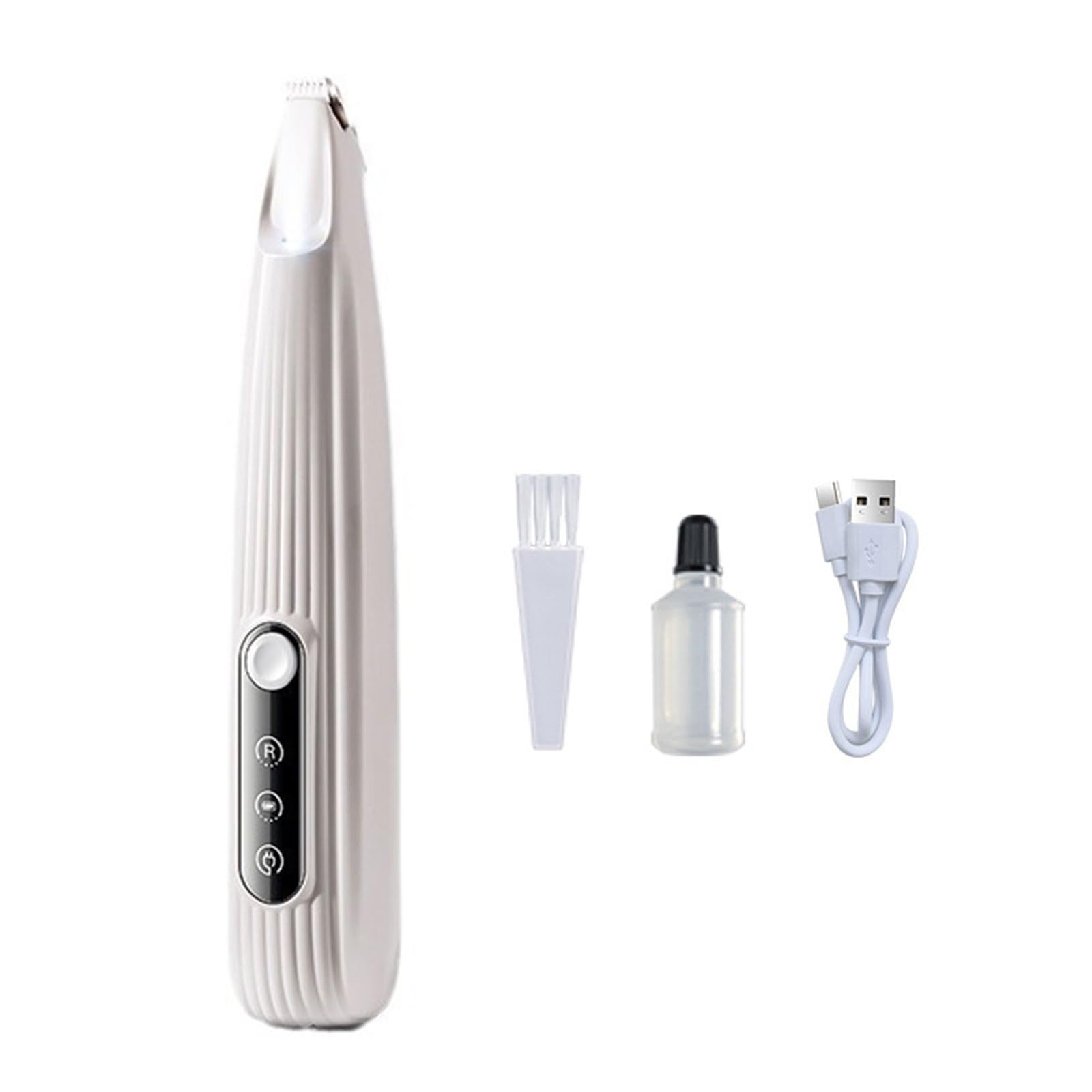 GRABAGECAN Hair Trimmer Precisely for Accurate Trimming with Light Pet Hair Trimmers Low Noise Shaver Dog Grooming Kits
