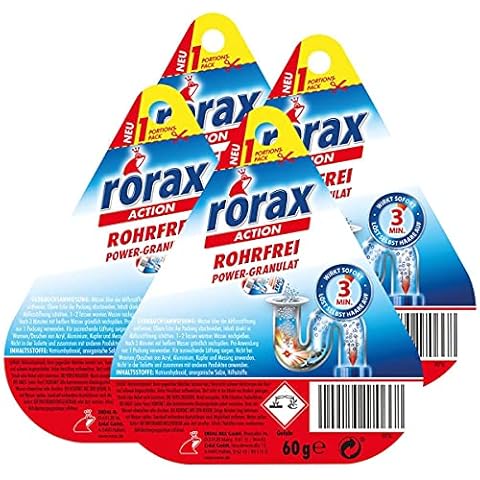 4x rorax Rohrfrei Power-Granulat Portionspack 60g Cover