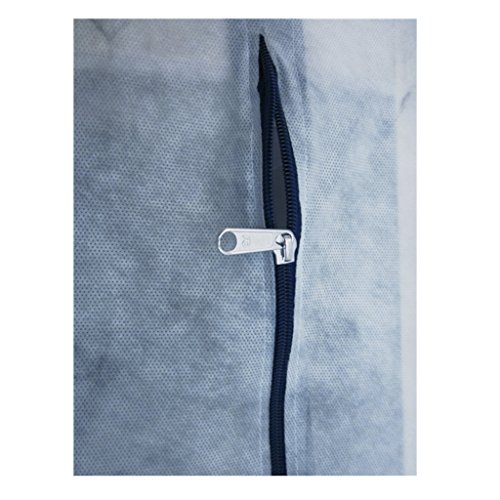 Förch Staubschutztür 1,10x2,20m Staubschutz Bautür Staubtür Vlies mit Reißverschluss und doppelseitigem Klebeband Wiederverwendbar