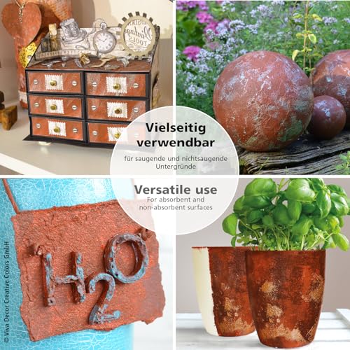 Patine de Rouille Viva Decor multicolore pour masquer les défauts