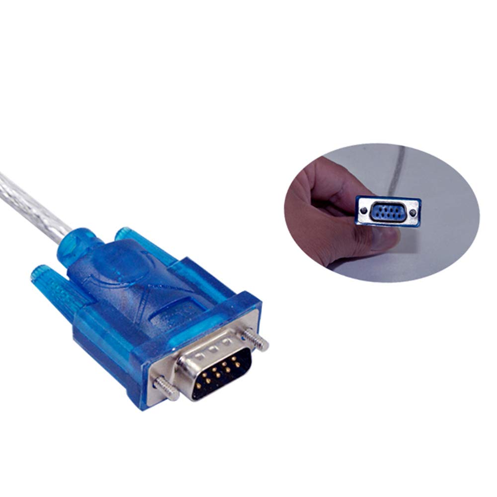 Cisco Console Cable Serial Cable Rj45 to DB9 & RS232 to USB (2 In 1