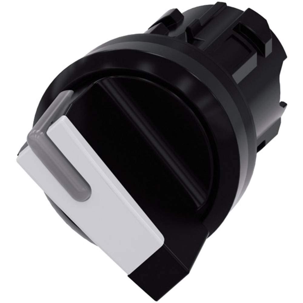 Siemens 3SU1002-2BF60-0AA0 commutateur à manette 1 pc(s) plastique noir blanc