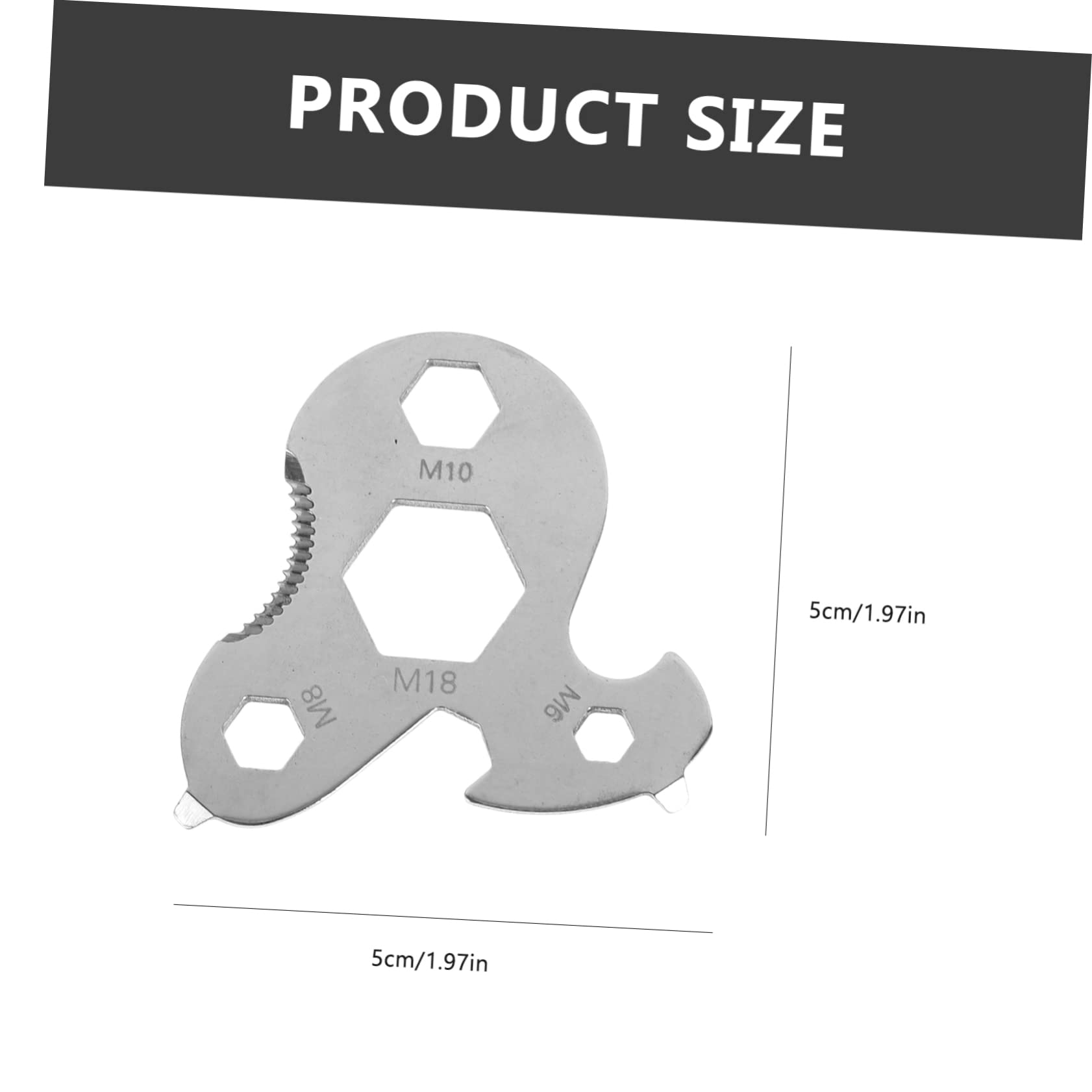 Abaodam Outdoor Rope Tensioner 3 Holes Quick Knot Wind Rope Buckles for Camping