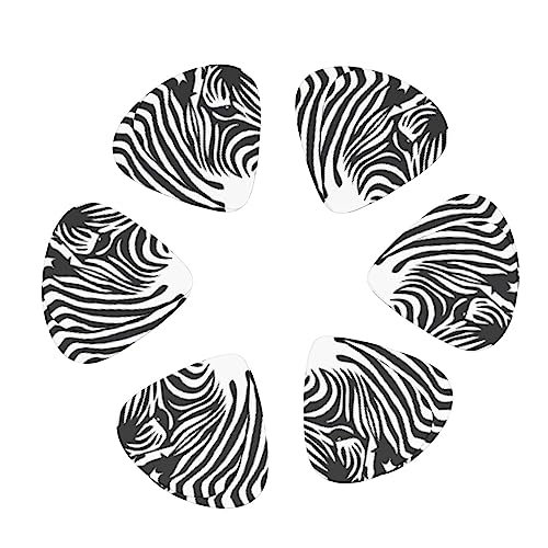 Zebra Lot de 12 médiators tendance et durables dans une boîte pour ukulélé guitare électrique basse - Les Beatles, Paul McCartney, John Lennon, RIngo Starr, George Harrison Zebra Lot de 12 médiators tendance et durables dans une boîte pour ukulélé guitare électrique basse – Image 3