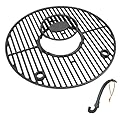 19.5" Round Cast Iron Grill Grate Kit for Char Griller Akorn Kamado Ceramic Grill 16220, Pit Boss K24, Louisiana Grills K24, Parts for Char-griller Replacement Grates, Chargriller Grates Replacement