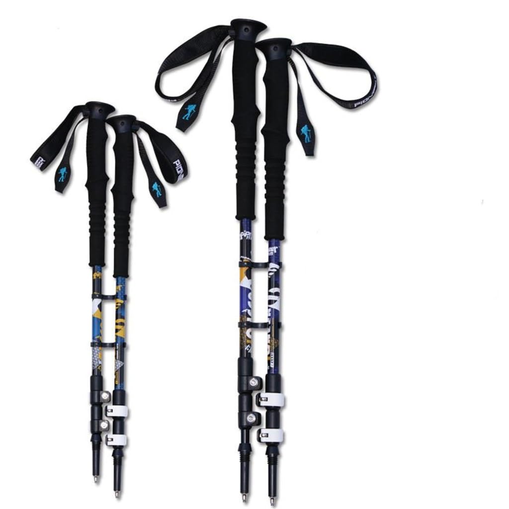 Nordic-Walking-Stöcke, Teleskop-Alpenstock, Schießstock aus Aluminiumlegierung, Krücke